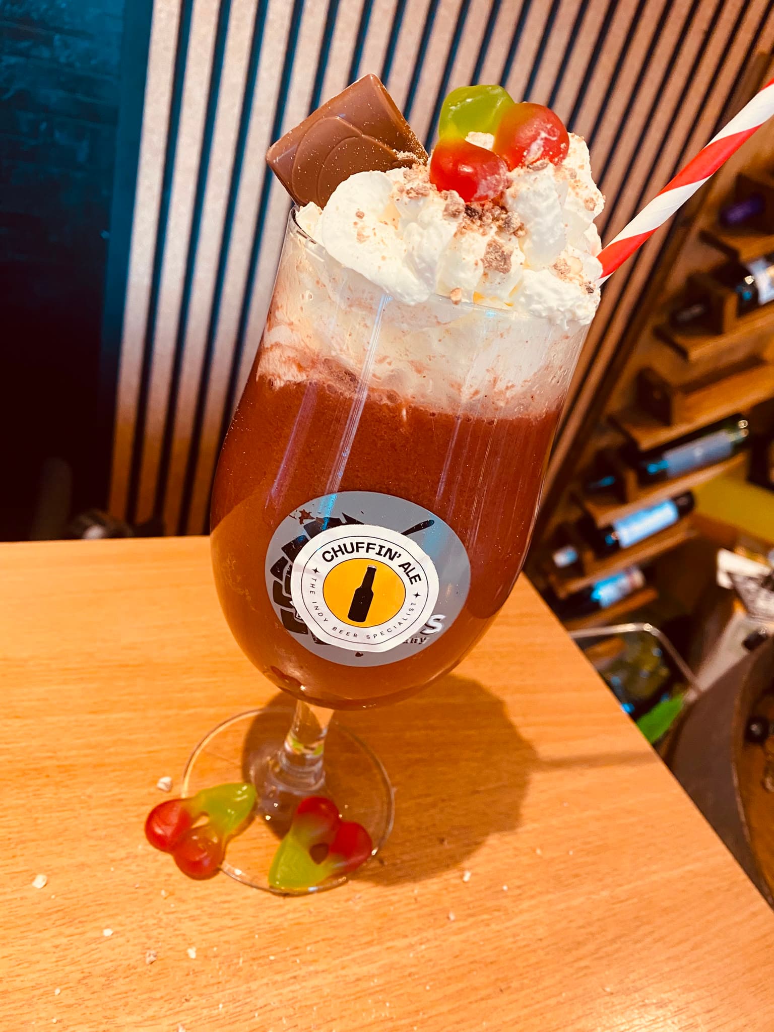 A Chuffin' Ale freakshake